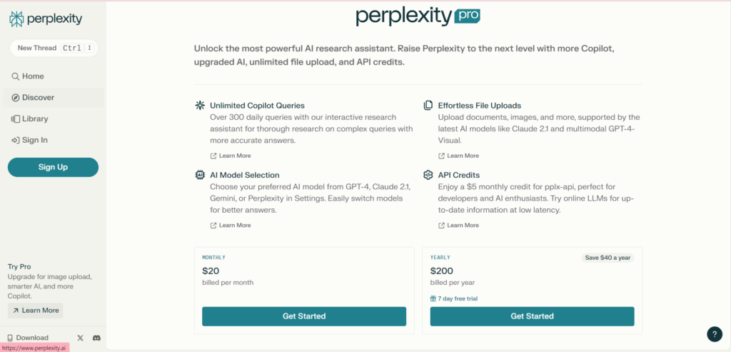 PREPLEXITY.AI -  AI Search Tools 