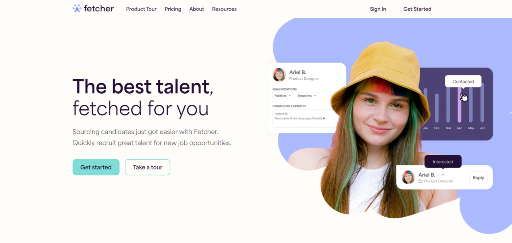 fetcher.ai - Top 5 AI Hiring Software 