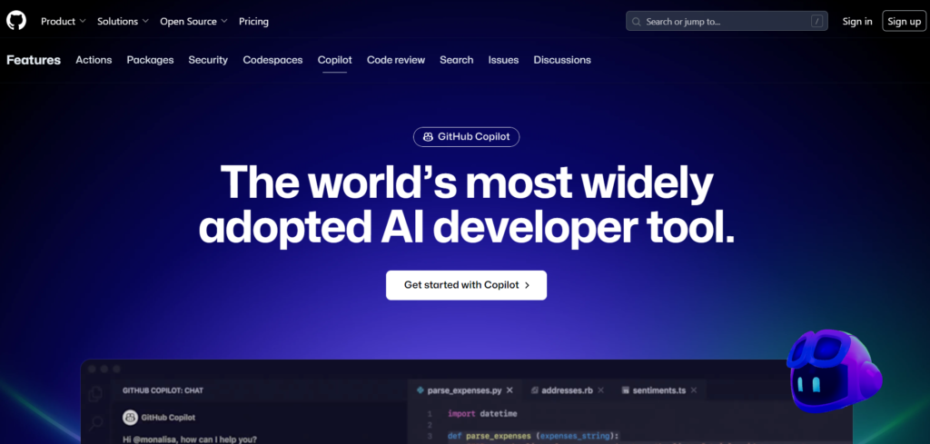 GitHub Copilot - Best AI for Developers 