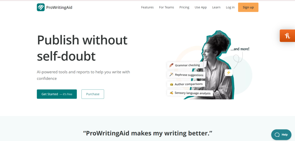 ProWritingAid  - Grammarly alternatives